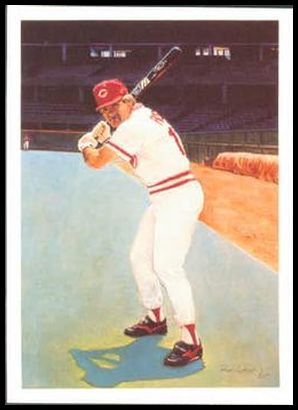 70 Pete Rose - Bud Harrelson fight; Lewis painting